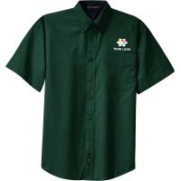 20-S508, Small, Dark Green, Right Sleeve, None, Left Chest, Your Logo + Gear.